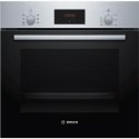 Bosch Oven HBF113BR0S 66 L, Built-in, Electronic, Height 59.5 cm, Width 59.4 cm, Stainless steel/Black