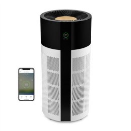 Duux Smart Air Purifier Tube White/Black, 10-55 W, Suitable for rooms up to 75 m²