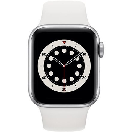 Apple Aluminium Case with Sport Band - Regular LT Series 6 Smart watch, GPS (satellite), LTPO OLED Always-On Retina, Touchscreen