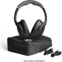 Skullcandy | Crusher Evo | Słuchawki bezprzewodowe | Bezprzewodowe | Nauszne | Z mikrofonem | Bezprzewodowe | Prawdziwa czerń