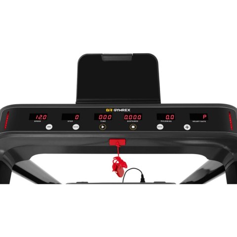 Bieżnia elektryczna Gymrex 120 kg 10.2 km/h