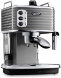 Delonghi Scultura Coffee maker ECZ351.GY Pump pressure 15 bar, Built-in milk frother, Semi-automatic, 1100 W, Grey