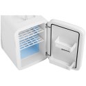 Mini lodówka samochodowa turystyczna 2w1 15L 12V / 230V biała