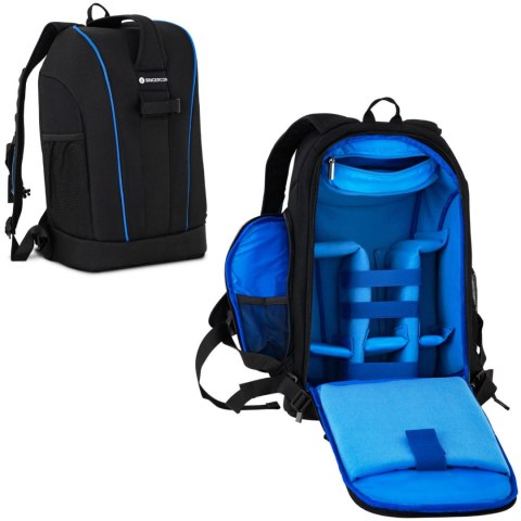 Plecak fotograficzny na 1 aparat 5 obiektywów akcesoria do 30 kg