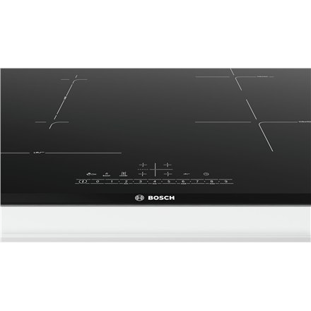 Bosch | PVS775FC5E | Induction hob | Induction | Number of burners/cooking zones 4 | DirectSelect | Timer | Black