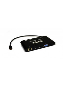 PORT CONNECT DOCKING TYPE C TRAVEL 1 X 4K ++ Ethernet LAN (RJ-45) ports 1, VGA (D-Sub) ports quantity 1, USB 3.0 (3.1 Gen 1) por