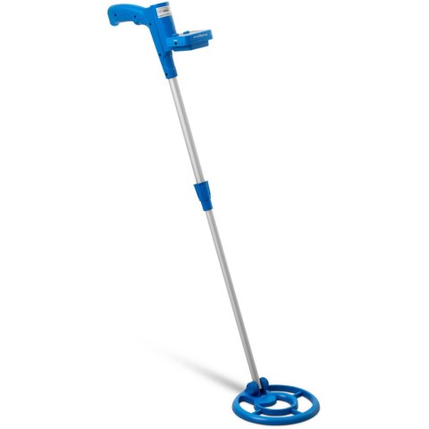 Wykrywacz metali wodoodporny z funkcją PINPOINT LCD 150 cm niebieski