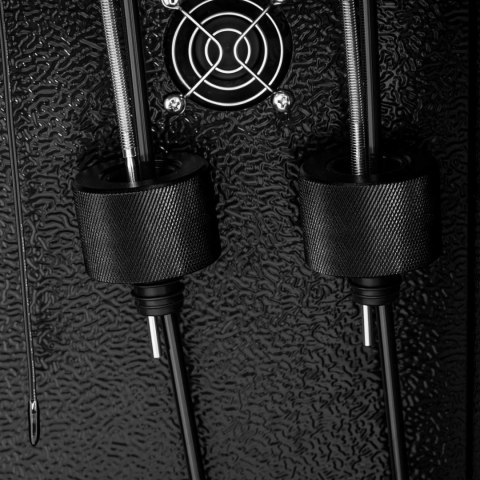 Dyspenser dozownik do wina z chłodziarką 7-18C 6 butelek - srebrny