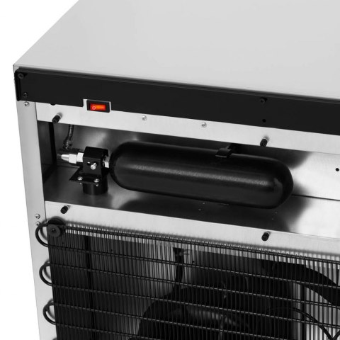 Dyspenser dozownik do wina z chłodziarką 7-18C 6 butelek - srebrny