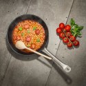 Patelnia stalowa z powłoką z nieprzywierającą indukcja gaz śr. 28 cm