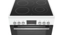 Bosch | Cooker | HKR39A220U | Hob type Vitroceramic | Oven type Electric | White | Width 60 cm | Electronic ignition | Grilling