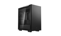 Deepcool | MACUBE 110 | Czarny | mATX | Zasilacz w zestawie | ATX PS2 （Długość mniejsza niż 170 mm)