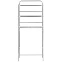 Regał łazienkowy ze stali chromowanej 3 półki szer. 60 cm wys. 152 cm