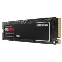 Samsung 980 PRO 250 GB, SSD interface M.2 NVME, Write speed 2700 MB/s, Read speed 6400 MB/s