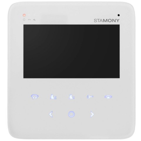 Wideodomofon domofon LCD 2 x 4.3'' do domu dwurodzinnego 50 m