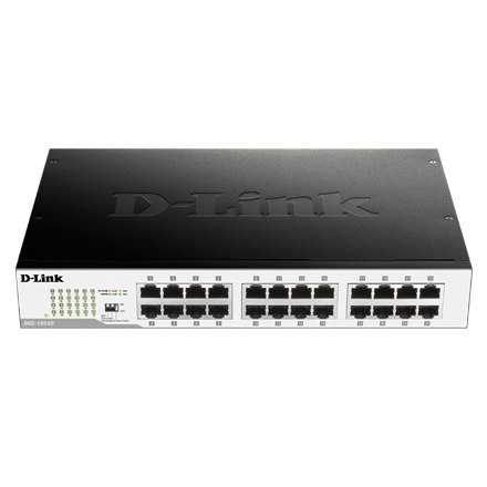 D-Link Switch DGS-1024D Unmanaged, Desktop, 1 Gbps (RJ-45) ports quantity 24, Power supply type Internal