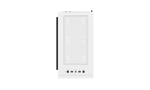 Obudowa komputerowa Deepcool MACUBE 110 WH w kolorze białym, formatu mATX, z dołączonym zasilaczem ATX PS2 (długość poniżej 170 