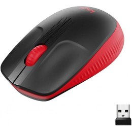 Logitech | Full size Mouse | M190 | Wireless | USB | Red