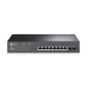 TP-LINK | Przełącznik JetStream 10-Port Gigabit Smart PoE | TL-SG2210MP | Zarządzalny L2 | Do montażu w szafie | Ilość portów 1 