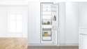 Bosch Refrigerator KIV86NFF0 A+, Built-in, Combi, Height 177 cm, Fridge net capacity 182 L, Freezer net capacity 83 L, 39 dB, W