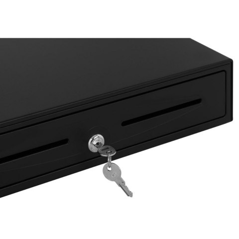 Szuflada kasowa na pieniądze do kasy fiskalnej 8 komór na bilon 5 miejsc na banknoty