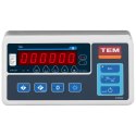 Waga platformowa przemysłowa interfejs RS232 1500 kg / 0,5 kg LED M LEGALIZACJA