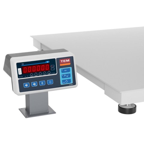 Waga platformowa przemysłowa interfejs RS232 1500 kg / 0,5 kg LED M LEGALIZACJA