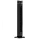 Wentylator kolumnowy podłogowy z jonizacją powietrza i pilotem 107cm 60 W czarny
