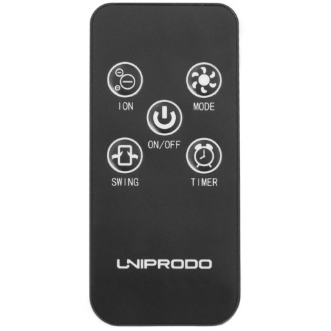 Wentylator kolumnowy podłogowy z jonizacją powietrza i pilotem 107cm 60 W czarny