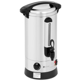 Warnik podgrzewacz do wody grzańca podwójne ścianki stalowy 8.7L 1500 W