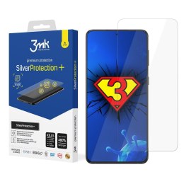 3MK SilverProtection+ Protective Film Samsung, Galaxy S21, Foil, Clear, Screen Protector, Self Heal Technology
