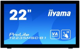 Iiyama Touch screen monitor with edge to edge glass PROLITE T2235MSC-B1 21.5 