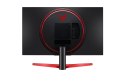 LG UltraGear HDR Monitor 27GN800-B 27 ", IPS, QHD, 2560 x 1440 pixels, 16:9, 1 ms, 350 cd/m², Black/Red