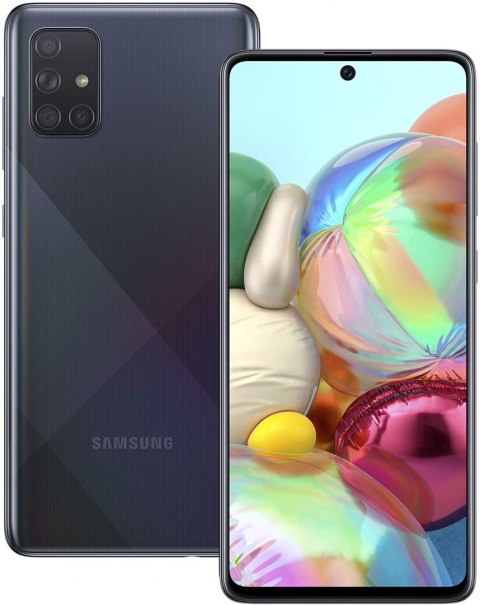 Samsung Galaxy A71 A715 Black, 6.7 ", Super AMOLED, 1080 x 2400 pixels, Qualcomm SDM730, Snapdragon 730, Internal RAM 6 GB, 128