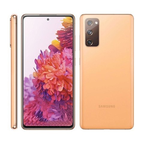 Samsung Galaxy S20 FE Orange, 6.5 ", Super AMOLED, 1080 x 2400, Exynos 990, Internal RAM 6 GB, 128 GB, microSD, Dual SIM, Nano-S