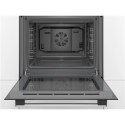 Bosch Oven HBF010BR0S 66 L, Built-in, Rotary knobs, Height 59.5 cm, Width 59.4 cm, Stainless steel/Black