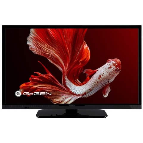 GoGen LED TV GOGTVH24P452T 24" (60 cm), HD Ready, 1366 × 768, DVB-C/T/T2, Black