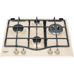 Hotpoint Hob PCN 640T(OW) GH R/HA Gas, Number of burners/cooking zones 4, Mechanical, Old white