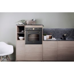 Hotpoint Oven FIT 801 H AN HA 73 L, Electric, Steam cleaning, Mechanical, Height 59.5 cm, Width 59.5 cm, Anthracite