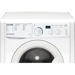 INDESIT Washing machine EWUD 41051 W EU N A +, Front loading, Washing capacity 4 kg, 1000 RPM, Depth 32.3 cm, Width 59.5 cm, Dis