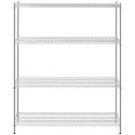 Regał metalowy magazynowy 4 półki druciane do 1 t 1000 kg 149x59x180 cm