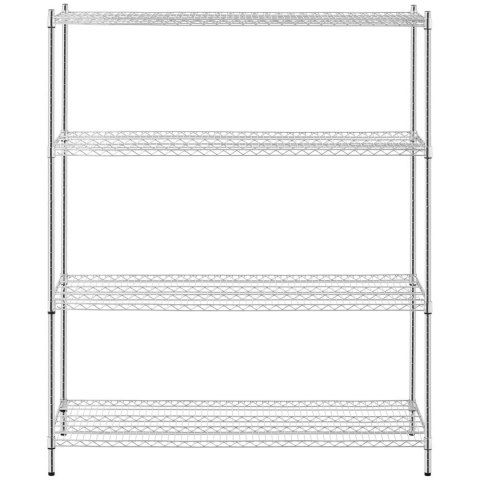 Regał metalowy magazynowy 4 półki druciane do 1 t 1000 kg 149x59x180 cm