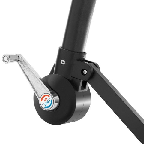 Parasol ogrodowy na wysięgniku kwadratowy 250 x 250 cm kremowy