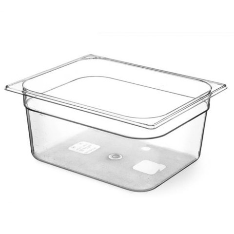 Pojemnik spożywczy z tritanu BPA free GN 1/2 wys. 200 mm - Hendi 869307