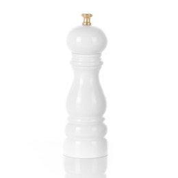 Młynek do pieprzu drewniany HELICOIL biały 180mm - Hendi 469286