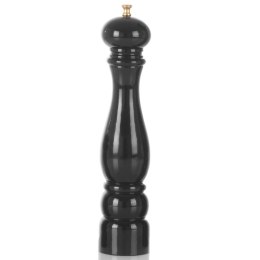 Młynek do pieprzu drewniany HELICOIL czarny 300mm - Hendi 469132