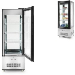 Witryna chłodnicza cukiernicza na kółkach 3 półki LED 400L