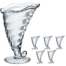 Pucharek do lodów deserów FORTUNA 300ml - zestaw 6szt.