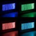 Ściana wodna bąbelkowa z podświetlaniem LED