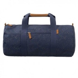 Fresk torba weekend bag złote kropki indigo
